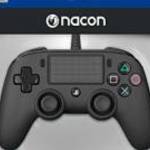 Nacon PS4OFCPADBLACK Compact, PS4 / PC, Vezetékes, USB, Fekete kontroller - Bigben - Nacon fotó