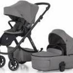 Petite & Mars Kombinált babakocsi ICON 2in1 Dove Grey LITE RWS - PETITEMARS fotó