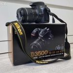 Nikon D3500 + AF-P 18-55mm VR + 64GB SD kártya fotó