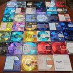 40 db MiniDisc lemez vegyesen fotó