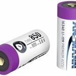 Ansmann Speciális akku 16340 Lítiumion 3.6 V 850 mAh fotó