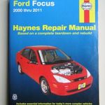 Ford Focus javítási könyv (2000-2011) Haynes USA fotó