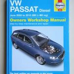 Volkswagen Passat dízel javítási könyv (2005-2010) Haynes fotó