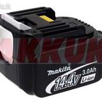 Eredeti akku szerszámgép Makita típ. BL1430 (helyettesíti BL1415N) 3000mAh fotó