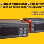 Digitális termosztát vezérlő, hűtéshez, fűtés vezérlő 230V -50°C-+99° fotó