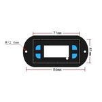 Digitális hőfokszabályzó(W1308) termosztát -55 - +120 fok relé kimenet fotó