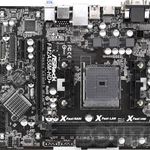 ASROCK FM"-A55M HD+ FM-2-es alaplap PCI-E DDR-3 ALAPLAP + FM-2-es 2MAGOS A-6 5400 PROCI + HŰTŐ fotó