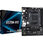 ASRock A520M-HVS 90-MXBE60-A0UAYZ Alkatrész Alaplap fotó