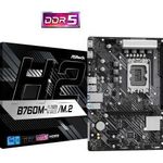 ASRock B760M-H2/M.2 90-MXBN00-A0UAYZ Alkatrész Alaplap fotó