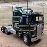 Kenworth K100 Aerodyne Road Kings 1/18 1: 18 fém kamion modell fotó