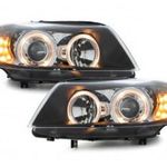 Fényszóró Angel Eyes LED alkalmas BMW 3-as sorozat E90 Sedan E91 Touring (2005.03-2008.08.) 2 Hal... fotó