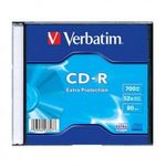 Verbatim CD-R írható CD lemez 700MB vékony tok (43347/408A1) fotó