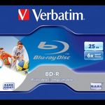 Verbatim BD-R 25GB 6x Blu-Ray írható lemez nyomtatható BRV-6N (43712) (BRV-6N) fotó