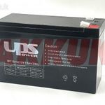 Ólom akku 12V 7, 5Ah (UPS POWER) F2 12V 7, 5ah helyettesíti 12v 7ah 12V 7, 2ah fotó