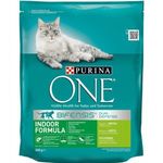 ONE INDOOR FORMULA Pulykában és teljes kiőrlésű gabonákban gazdag száraz macskaeledel 800g fotó