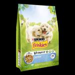 FRISKIES Junior Csirkével, zöldségekkel és tejjel száraz kutyaeledel 500g fotó