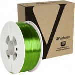 Verbatim 55065 neu 3D nyomtatószál PETG 2.85 mm 1 kg Zöld (átlátszó) 1 db fotó