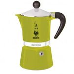 Kotyogós Kávéfőző Bialetti Rainbow Zöld Fém Alumínium Hőre lágyuló 270 ml fotó