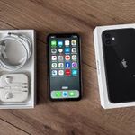 Iphone 11 black 64gb 80% aksi Karcmentes Független.Minden ok !! fotó