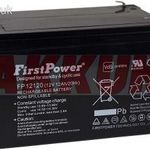 FirstPower ólom zselés akku Szünetm.hez APC RBC4 12V 12Ah VdS fotó