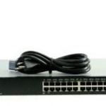 Cisco - SWITCH SF300-24PP - all POE + 2 SFP1000 Std Multilayer, kamerákhoz, wifi rendfszerekhez fotó