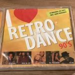 I Love Retro Dance 90's CD válogatás, fóliás, új fotó