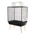 Madár ketrec Zolux Neo Jili H80 Fekete 78 x 81 x 48 cm fotó