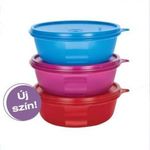 Új Tupperware Hitparádé szett színes 3x600 ml akciós áron fotó