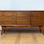 Alfred Cox sideboard retro tikfa komód tálalószekrény fotó