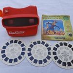 View Master 3D képnézegető + 3db korong Óz a csodák csodája - Ritka Made in USA fotó