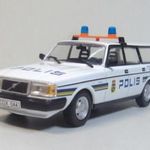 VOLVO 240 SVÉD rendőrautó DeAgostini 1: 43 ÚJ!!! RITKASÁG!!! fotó