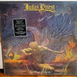 Judas Priest – Sad Wings Of Destiny LP Limited Edition, Silver Marbled fotó