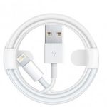 Prémium adat- és töltőkábel, Lightning/USB típusú csatlakozó, 1 méter, fehér fotó