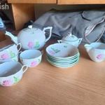 Herendi Tertia őszirózsás porcelán teás készlet fotó