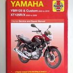 Yamaha YBR125 és XT125R/X javítási könyv (2005-2016) Haynes fotó