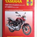 Yamaha YBR125 és XT125R/X javítási könyv (2005-2016) Haynes fotó