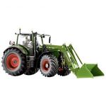 Wiking 077869 1-es nyom Mezőgazdasági modell Fendt 724 Vario homlokrakodóval Cargo 6.100 fotó