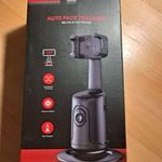 Gimbal 360 automatikus arckövető kamerás telefontartó Selfie stick tripod fotó