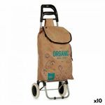 Bevásárlókocsi Organic Barna 3, 3 L 36 x 95 x 35 cm (10 egység) fotó