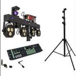 EUROLITE Set LED KLS Scan Next FX Compact Light Set + Controller + Steel stand fotó