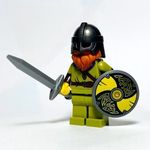 Viking hadvezér EREDETI LEGO egyedi minifigura - Vikings - Új fotó