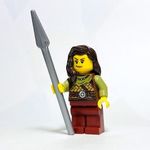 Viking nő EREDETI LEGO minifigura - Vikings 31132 Viking hajó és a Midgard kígyó - Új fotó