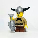 Viking fiú EREDETI LEGO egyedi minifigura - Vikings - Új fotó