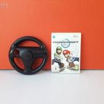 Eredeti Nintendo Wii Mario Kart konzol játék + kormány !! fotó