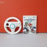 Eredeti Nintendo Wii Mario Kart konzol játék + kormány !! fotó