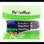 Flexoffice PM03 alkoholos marker 4 különböző szín (FO-PM03SET) (FO-PM03SET) fotó