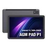 AGM PAD P1 Lite 4G ütés- és vízálló 4+128GB IP68 Tablet, kártyafüggetlen, Dual Sim, fekete fotó