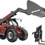 Wiking 077850 1-es nyom Építkezésnél használt jármű modell Manitou MLT 635 teleszkópos targonca fotó