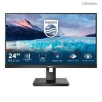 PHILIPS IPS monitor 23.8" 242S1AE, 1920x1080, 16: 9, 250cd/m2, 4ms, VGA/DVI/HDMI/DisplayPort, Pivo... fotó