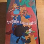 VHS kazetta: Aranyhaj és a három medve /rajzfilm/ (Ismét meghirdetve) fotó